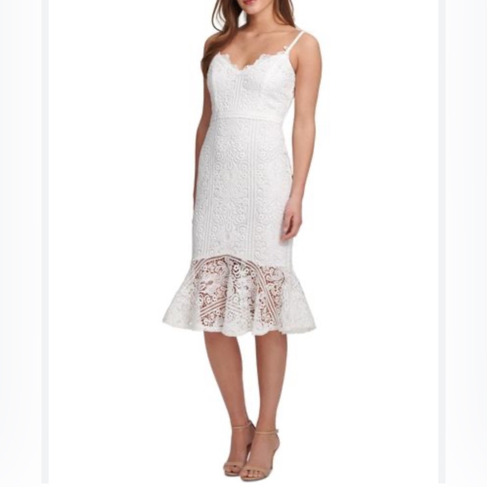 Guess Women’s Slip Lace Thread Detail Dress